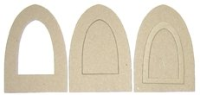 Large Arch Chipboard
