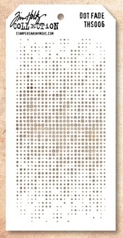 Tim Holtz Layered Stencil - Dot Fade