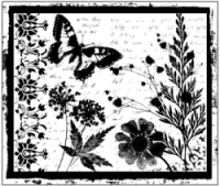Butterfly Frame Collage II