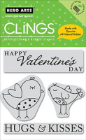 Cling - Hugs and Kisses Birds