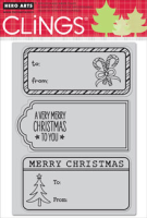 Cling - Three Gift Tags (3)