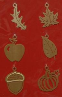 Herbst Charms Set gold