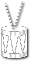 Stanzschablone Fancy Drum