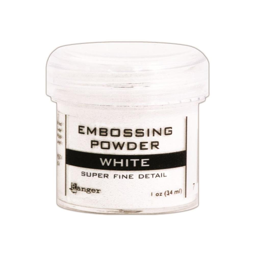 Embossingpulver Super Fine White