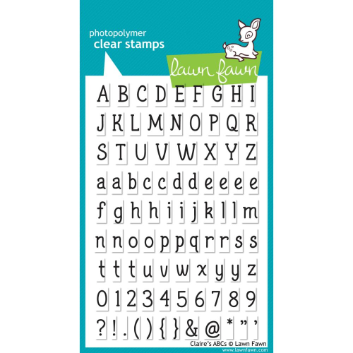 Clear Stamp - Claire's ABC