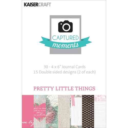 Pretty Little Things Double-Sided Cards 4"X6"