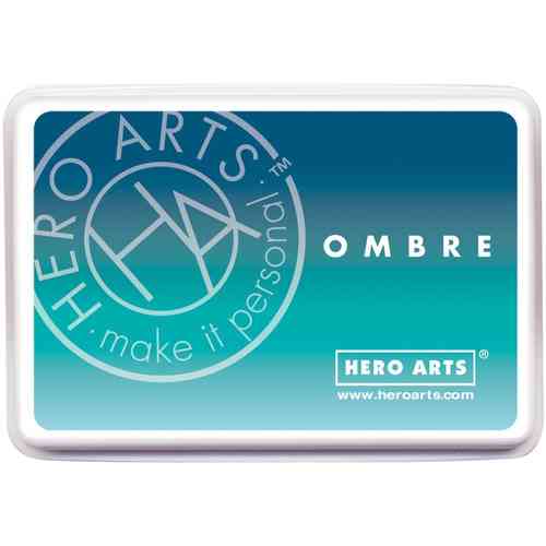 Hero Arts Ombre Ink Pad - Pool to Navy