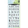 Clear Set - Somerset Alphabet