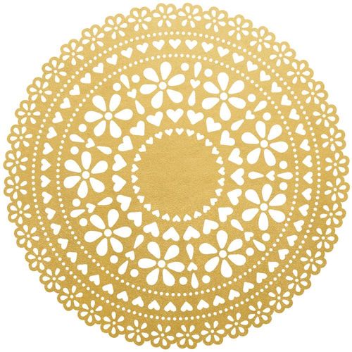 Touch of Gold - Foil Doily