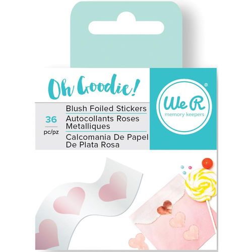 Oh Goodie! Foil Stickers - Blush Heart