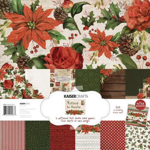 Letters to Santa Paper Pack 12"x12"