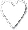 Stanzschablone Pinpoint Heart