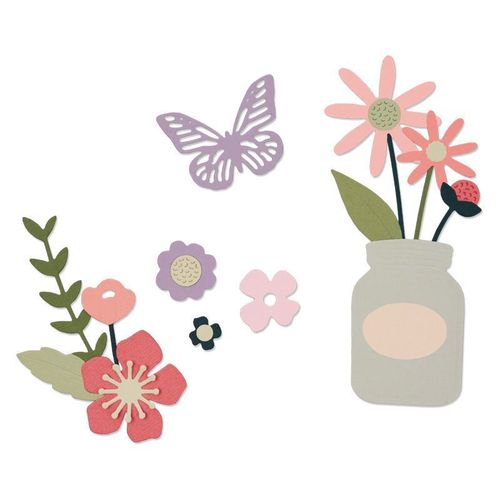 Sizzix Thinlits - Garden Florals