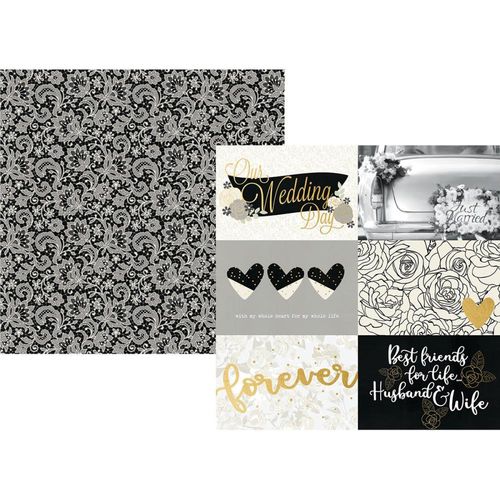 Always & Forever Specialty Cardstock - 4"X6" Horizontal Elements