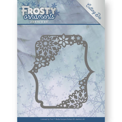 Stanzschablone Frosty Ornaments - Rectangle Ornament