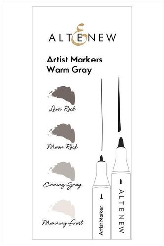 Altenew Artist Markers Set  - Warm Gray