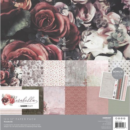 Rosabella Paper Pack 12"x12"
