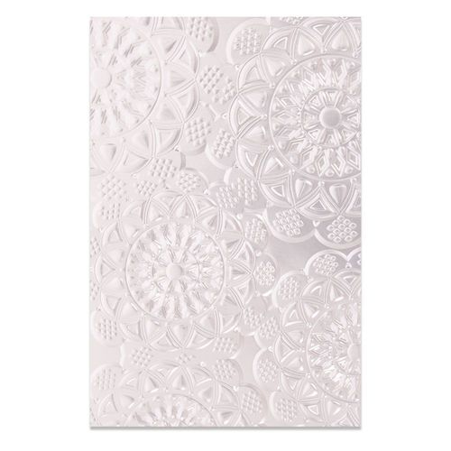 Textured Impressions Embossing Folder - Doily