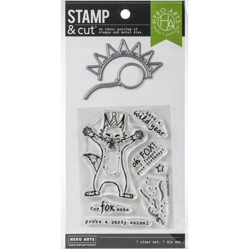 Party Fox Stamp & Cut