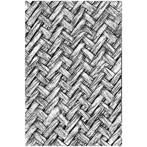 Tim Holtz Texture Fades Embossing Folder - Intertwined