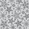 Cling - Star Pattern Bold Print