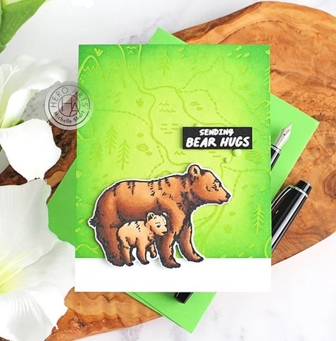 Bear Hugs Stamp & Cut