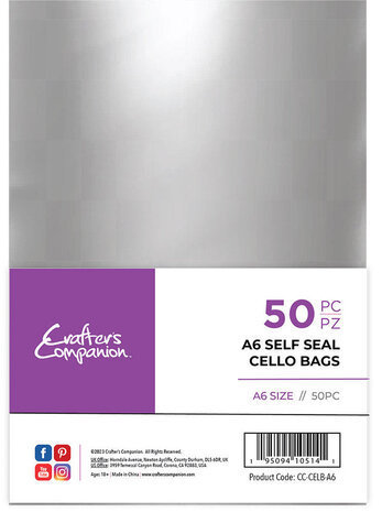 Self Seal Cello Bags A6