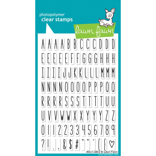 Clear Stamp - Milo's ABCs