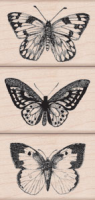 3 Artistic Butterflies (AI)