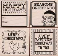 Four Holiday Tags (PP)