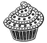 Gemstone Cupcake