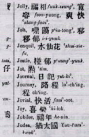 Cantonese Dictionnary