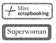 Mini Clear Set - Superwoman