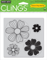Cling - 4 Flowers