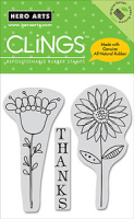 Cling - Thanks Flowers
