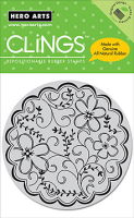 Cling - Outline Flowers