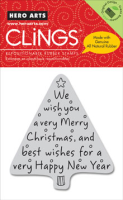 Cling - Merry Christmas Tree