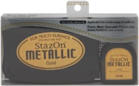 StazOn Metallic Ink Kit - gold
