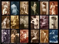 Collage-Sammlung "Classic Nudes"