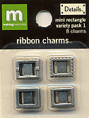 Ribbon Charms Mini Rectangle 1