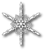 Stanzschablone Crystal Snowflake