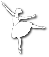 Stanzschablone Lady Dancing