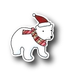 Stanzschablone Holiday Spirit Bear