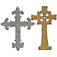 Sizzix Bigz - Tim Holtz Ornate Crosses