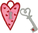 Sizzix Bigz - Heart Lock & Key