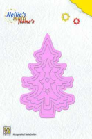 Nellie's Choice Stanzschablone - Multiframe Christmas Tree 2