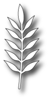Stanzschablone Meadow Leaf