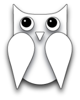 Stanzschablone Clever Owl