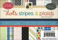 Dots, Stripes & Plaids Mat Stack 4,5 x 6,5