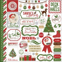A Very Merry Christmas - Element Sticker
